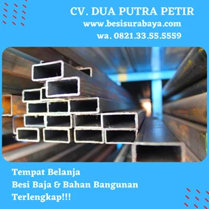 Pipa Besi Pipa Kotak Pipa Holo Pipa Hollow Galvanis 13x33 Tebal 0.9mm