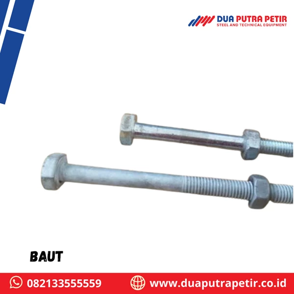 Bolt Nut 8x90 BRC Fence Pole Accessories
