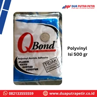 Polyvinyl Acetate Adhesive Lem Putih PVAc Q-Bond Qbond (Kayu / Triplek / Styrofoam)