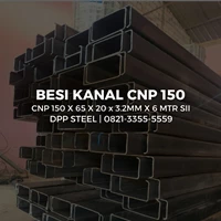 BESI KANAL CNP 150 X 65 X 20 x 3.2MM X 6 METER SII SURABAYA