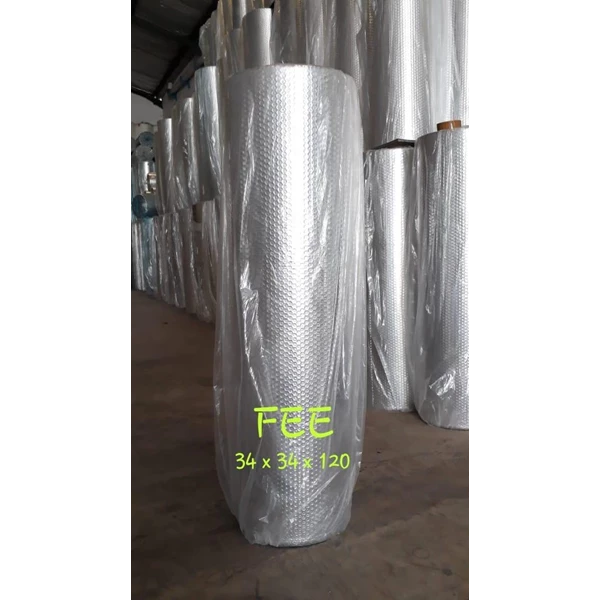Aluminum Bubble Foil Roll Size 34 X 34 X 120