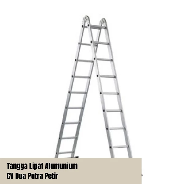 Aluminum folding ladder in Surabaya