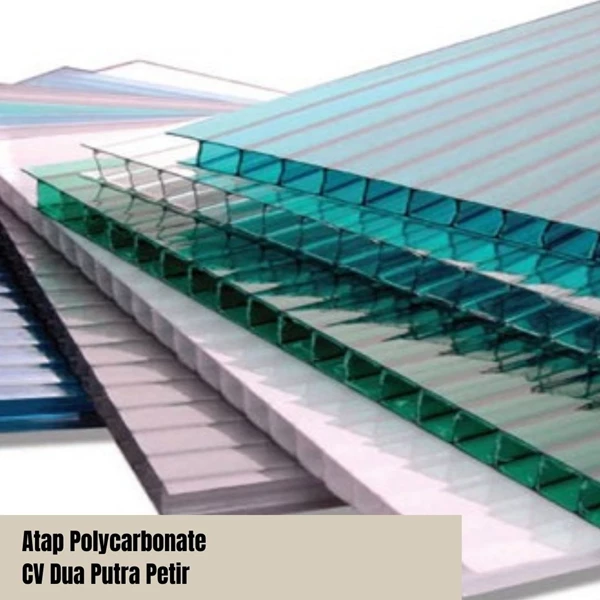 Polycarbonate twinlite greca roof in Surabaya 