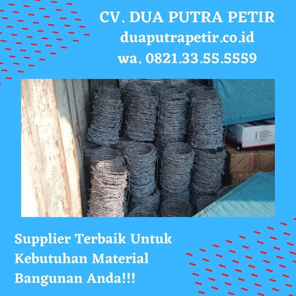 Cheapest Roll Ready Galvanized Barbed Wire in Surabaya